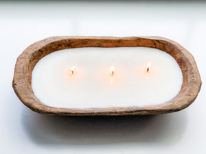 Holiday Dough Bowl Candle