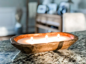 Holiday Dough Bowl Candle