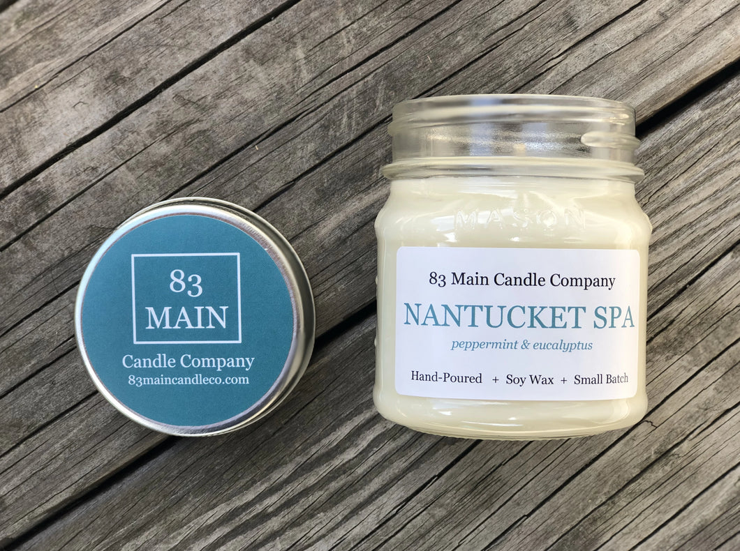 Nantucket Spa Mason Jar Candle